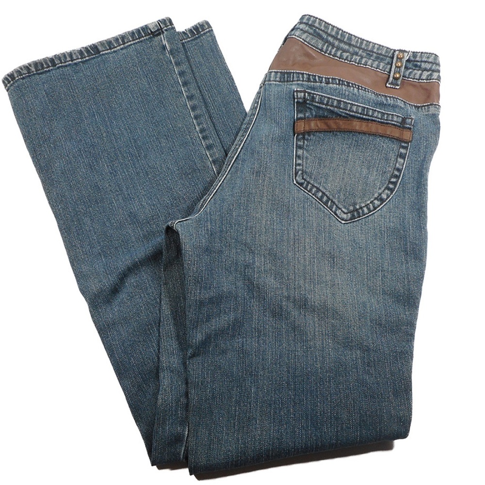 Harley Davidson Leather Trim Contour Jeans